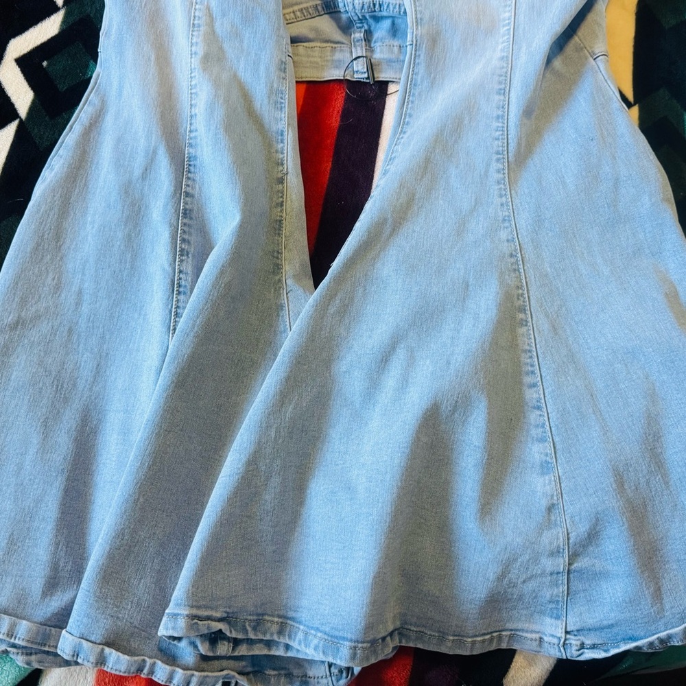 Plus Size Flare Bell Jeans